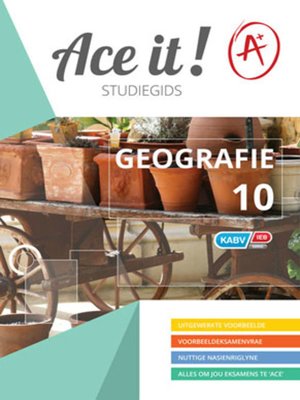 cover image of Ace It! Geografie Graad 10